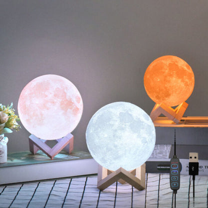16 In 1 High Quality Led Moon Light Lamp With Stand